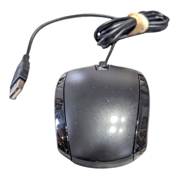 HP MODGUO USB Wired Optical Mouse Black - Tested Working - Picture 5 of 6